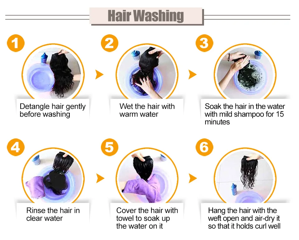 Hair Villa Pre-Colored Human Hair Weave Brazilian Funmi Curly  4 Bundles #1B Natural Black 8-26 Inches Non-Remy Hair Weft (9)