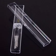 Зерна бровей коробка для карандашей микроблейдинг бровей ручка акриловая коробка для бровей аксессуары для татуировки игла с микролезвием держатель