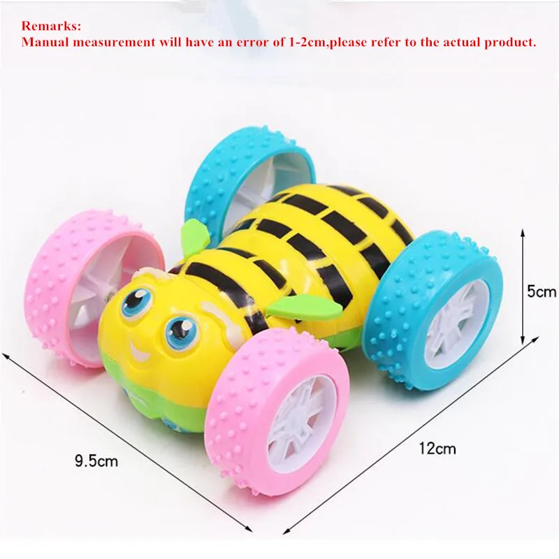 HANDANWEIRAN 1Pcs Plastic Clockwork Toys Cartoon Inertial Double-sided Bee Dump Truck Wind Up Clockwork Toy Kids Educational Toy HANDANWEIRAN 1Pcs Plastic Clockwork Toys Cartoon Inertial Double-sided Bee Dump Truck Wind Up Clockwork Toy Kids Educational Toy