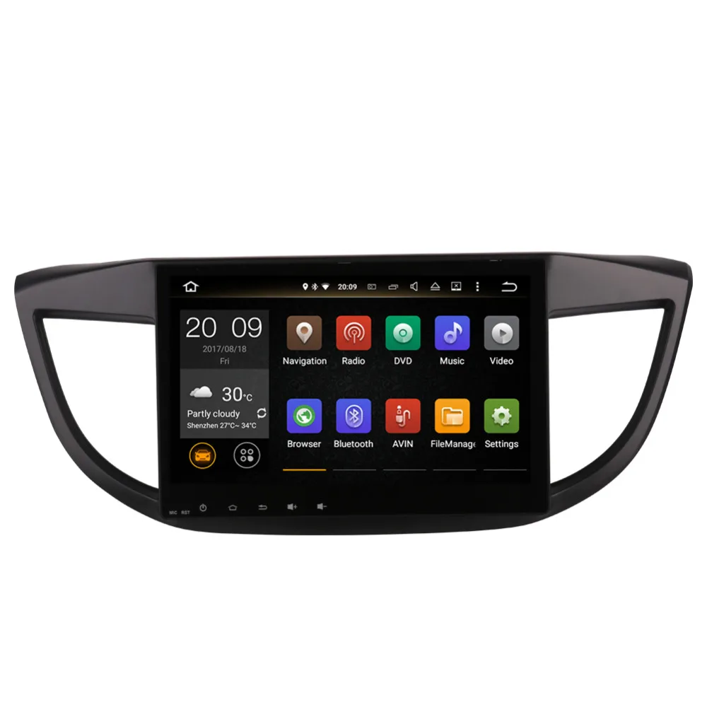 Excellent 10.1 Inch Android IPS Screen Car Radio Stereo For Honda CRV CR-V 2012 2013 2014 2015 2016 Car GPS Navigation Multimedia Player 3