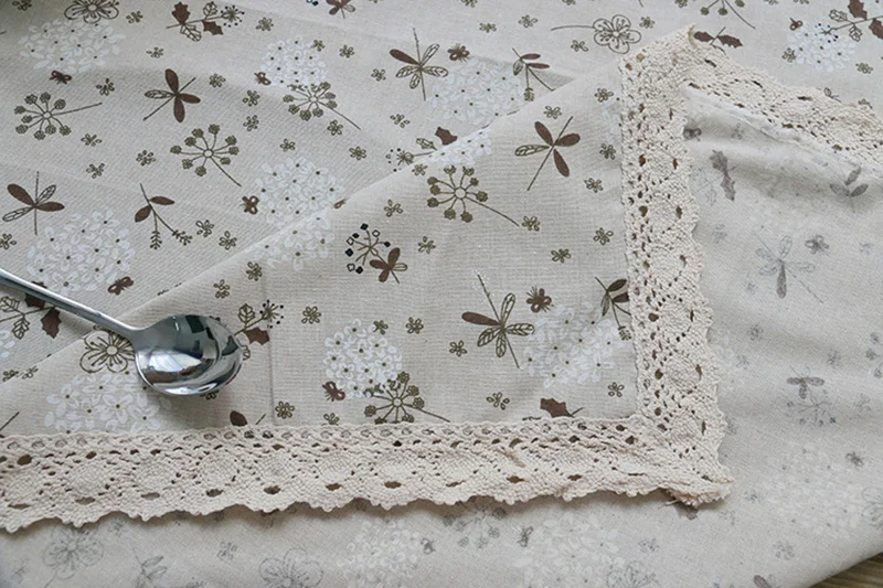 Decorative Table Cloth Linen Lace Tablecloth Rectangular Dining Table Cover Table Cloths Obrus Tafelkleed mantel mesa nappe