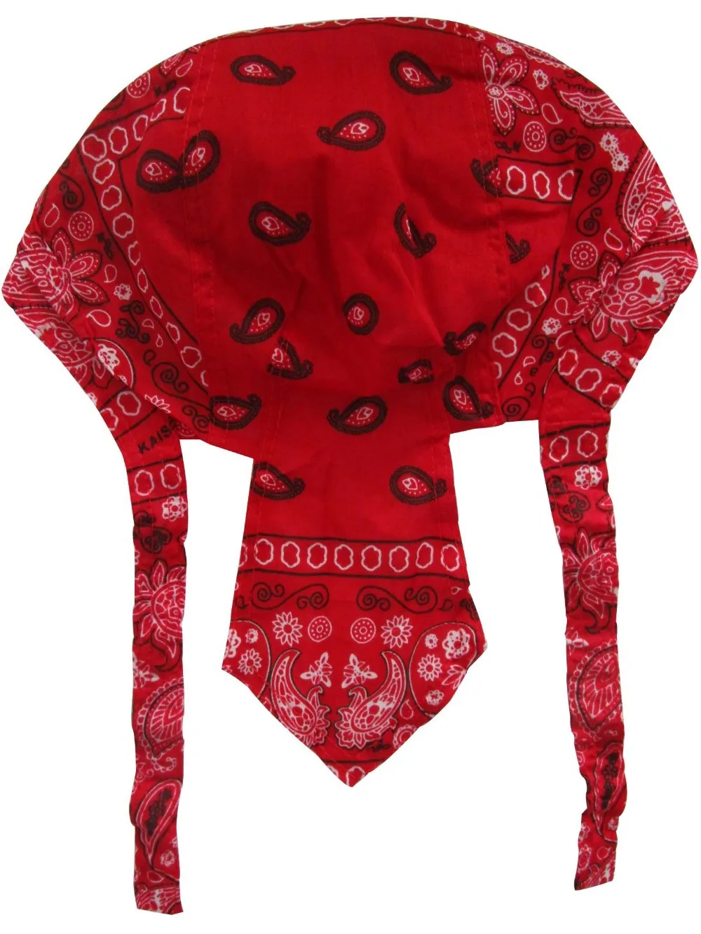 Free Shipping 2018 Cotton Red Paisley Bandana Head Wraps Durag Caps For
