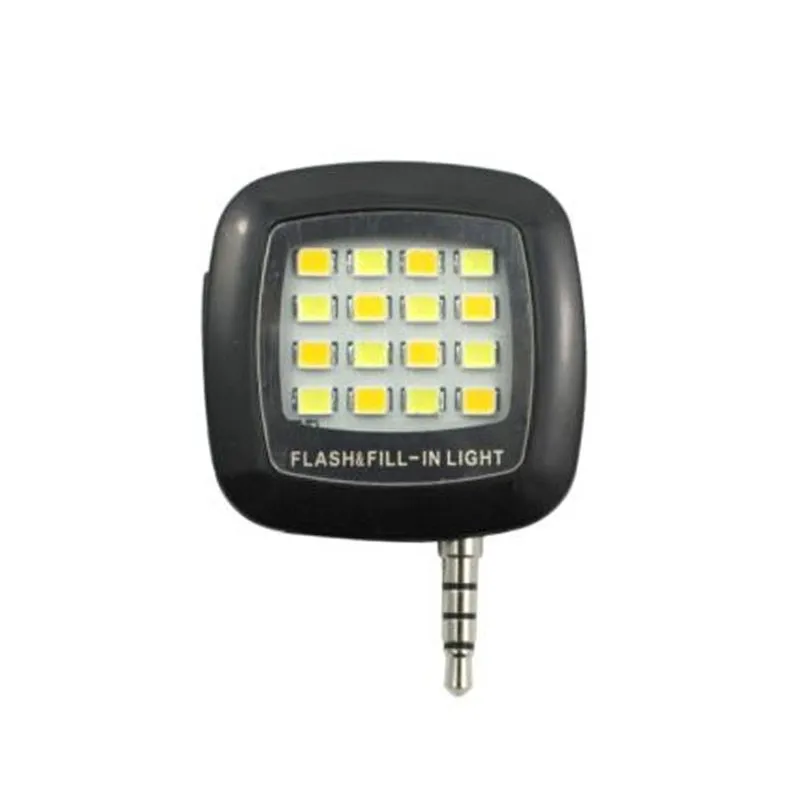 

New IOS Android Phone Fill Light Mini 16 LED Flash Fill-In Light for Smartphone Phone Selfie Use