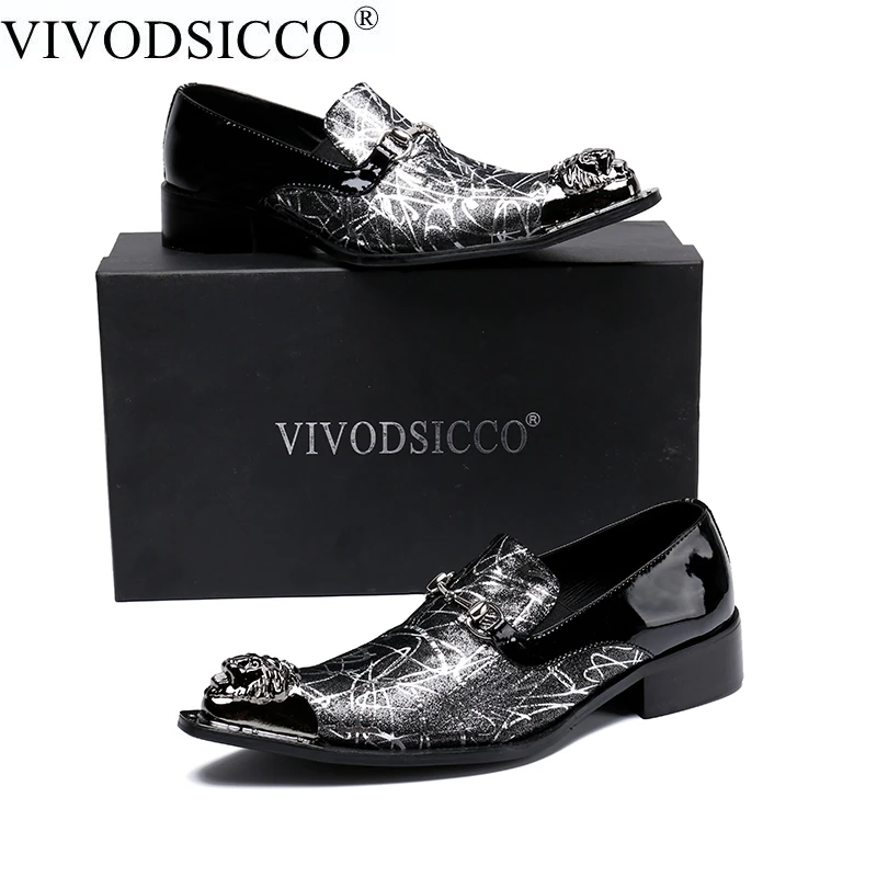 Vivodsicco Oficina Moda Los Boda Pies As Dedo De Genuino Negocios Dedos Pic Cuero Vestir Pie Del Formal Zapatos Puntiagudo Metal Hombres Italiano HtUAHwqr