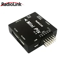 Radiolink мини PIX V1.0 F4 игровые джойстики STM32F405 MPU6500 w/барометр компасы для беспилотная камера д/у FPV гоночный Квадрокоптер