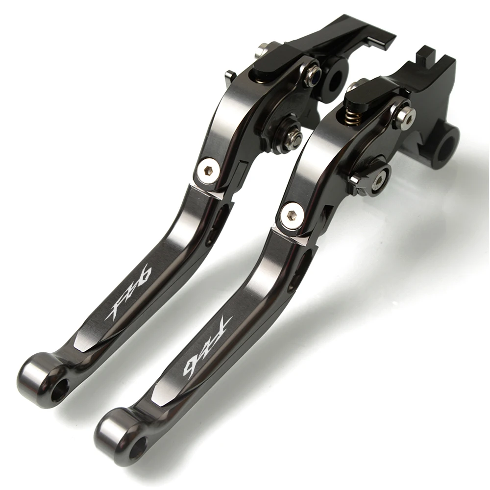 Для YAMAHA FZ6 Fazer 2004 2005 2006 2007 2008 2009 2010 мотоцикл регулируемые складные сцепные рычаг ручной тормоз ручки рычаги - Цвет: H