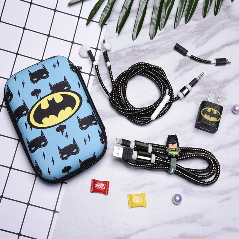 1,5 м милый мультяшный usb-кабель протектор для наушников с кабельным Стикеры для намотки спиральный usb-шнур с зарядным устройством для iphone 5 6 6s 7 8 плюс