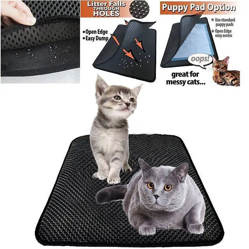 Trap Litter Mat Litter Locker Cat Matin Cat Beds & Mats from Home
