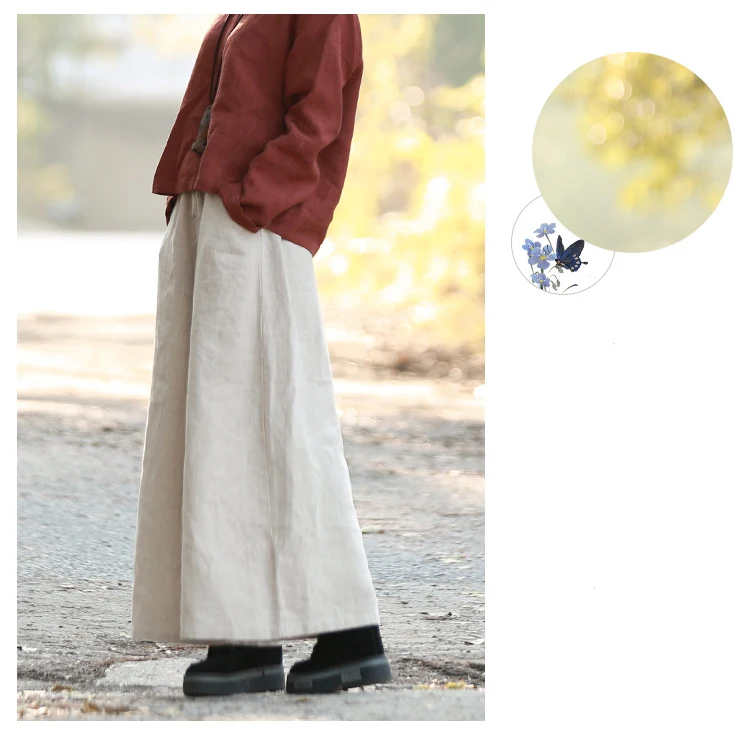 7257 wide leg pants elastic waist (7)