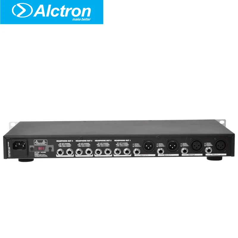 Alctron HP400 Professional 12 Channel multifunctional Headphone Preamplifier, Headphone Amplifier,Pro Headphone Amplifier