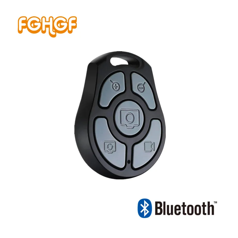 FGHGF 1PC Wireless 5 keys Bluetooth Remote Control Camera Shutter for IOS Android Smartphone