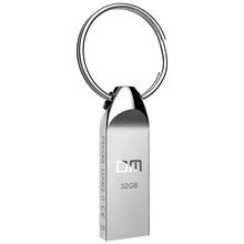 DM PD086 8G 16G 32GB USB флеш-накопители металлический водонепроницаемый флеш-накопитель Мини Персональный USB накопитель