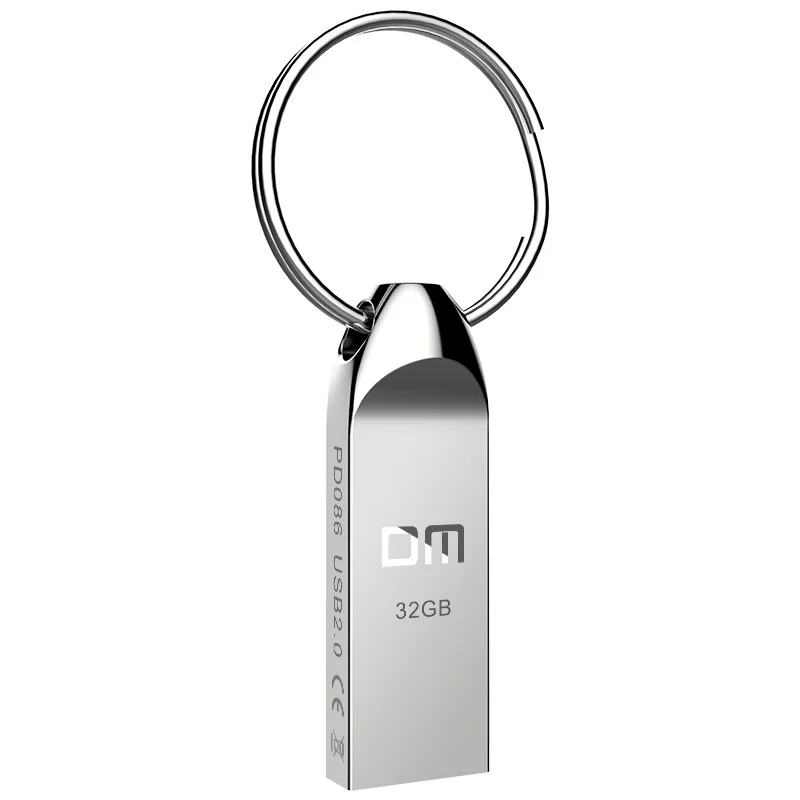 Бесплатная доставка DM PD086 8G 16G 32GB USB флеш накопители металлический
