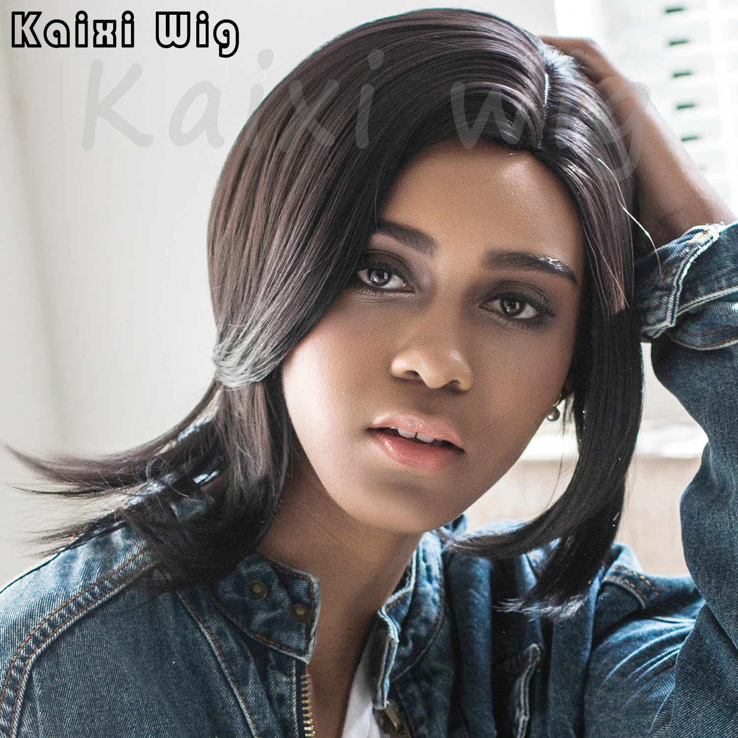 Short Black Bob Cut Wigs Short Wigs for Black Women Short Straight Bob