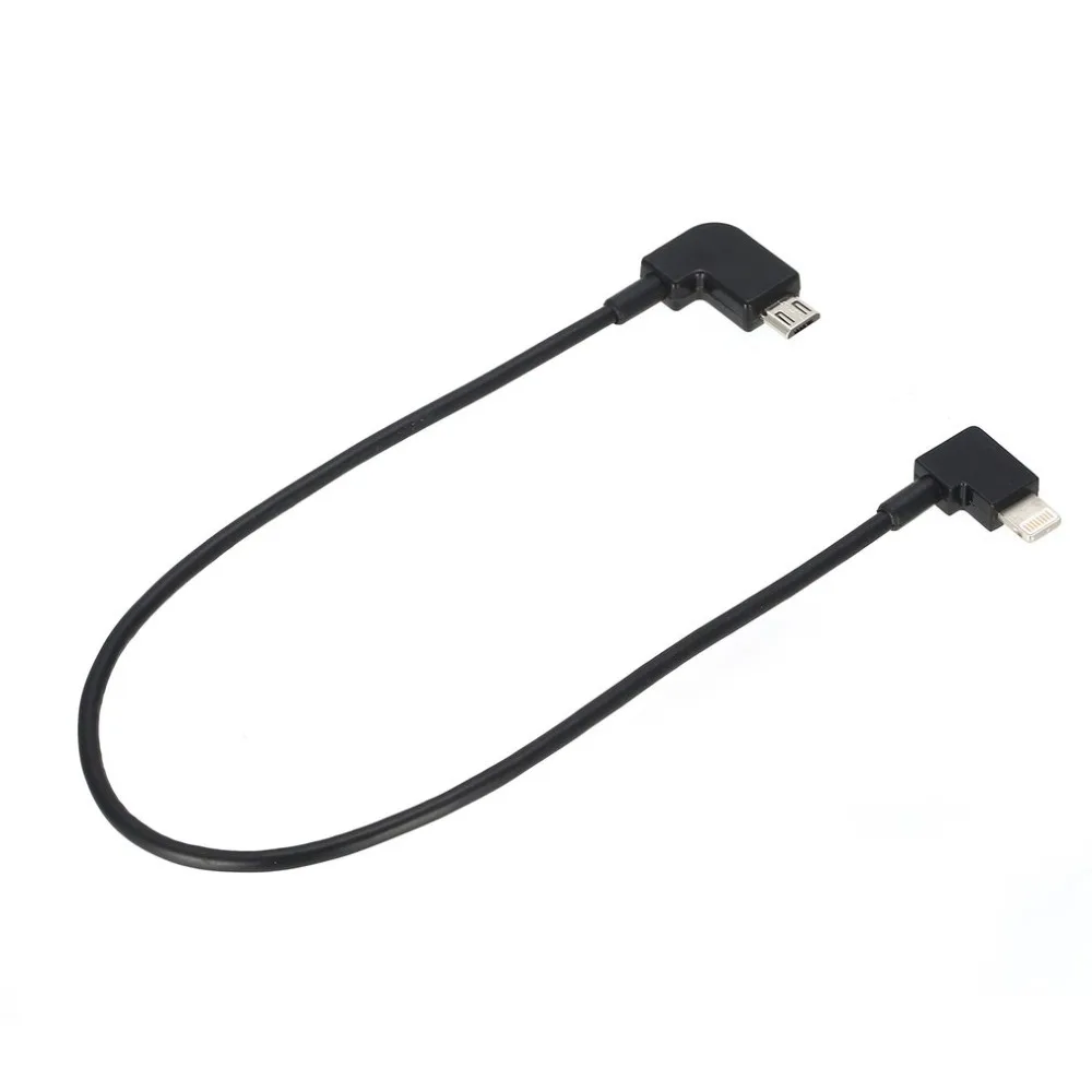 Data Cable For DJI Spark/MAVIC Pro/Mavic 2 Air Control Micro USB to Lighting/type C/Micro USB line for IPhone For Pad For xiaomi