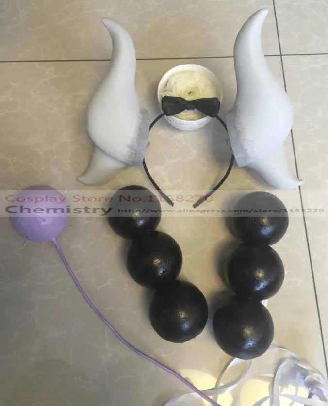 

Miss Kobayashi's Dragon Maid Kanna Kamui Cosplay horns headwear tail
