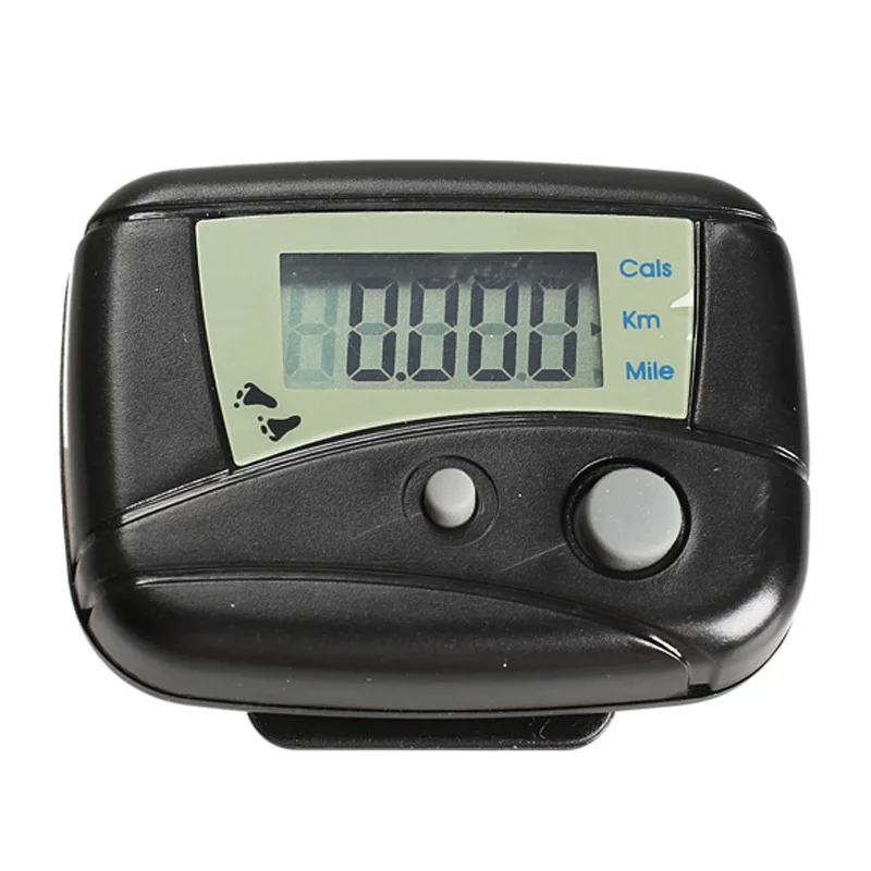 

LCD Run Step Pedometer Walking Distance Counter Passometer Walking Distance Counter ABS Gym Calorie Tracker for Outdoor Sports