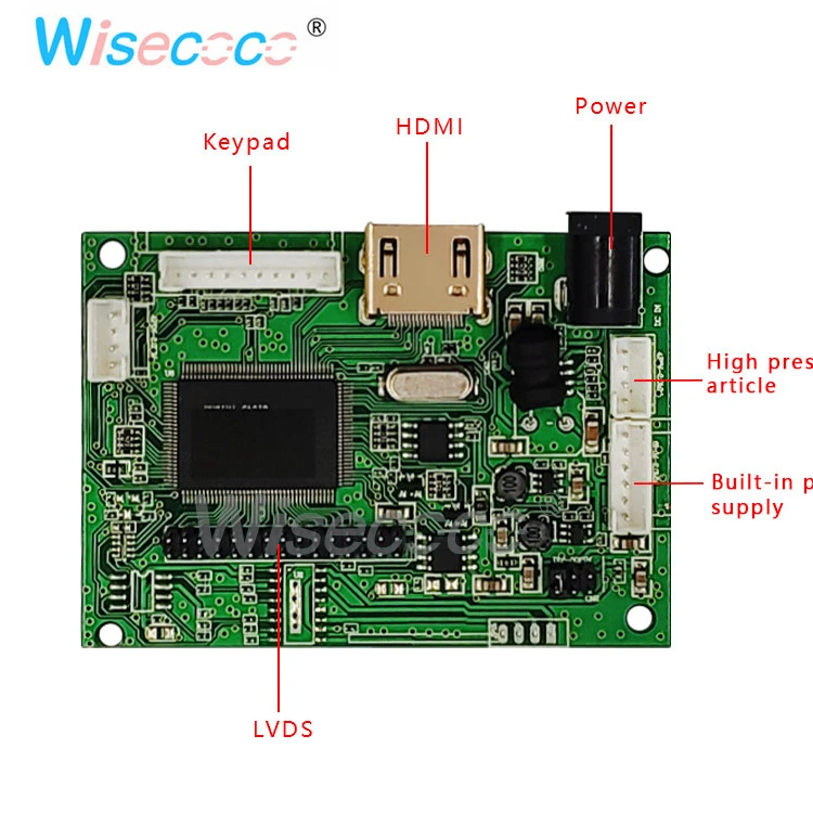 8,2 дюймовый дисплей для Raspberry Pi 3 2B BHDMI HD lcd TFT 1280x800(пикселей) дисплей с панелью управления