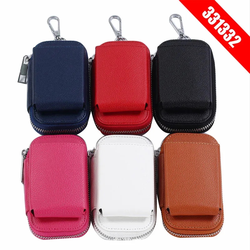

5pcs/box Portable 6 Colors Universal Carrying Case PU Leather Bag For use with GLO & IQOS 2.4plus IQOS 3.0 Pouch bag with zipper