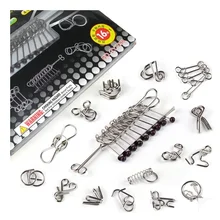 Развивающие игрушки Обучающие игрушки для взрослых кольцо открытие решение Паззл-проволока 16 шт Набор подарочных коробок набор