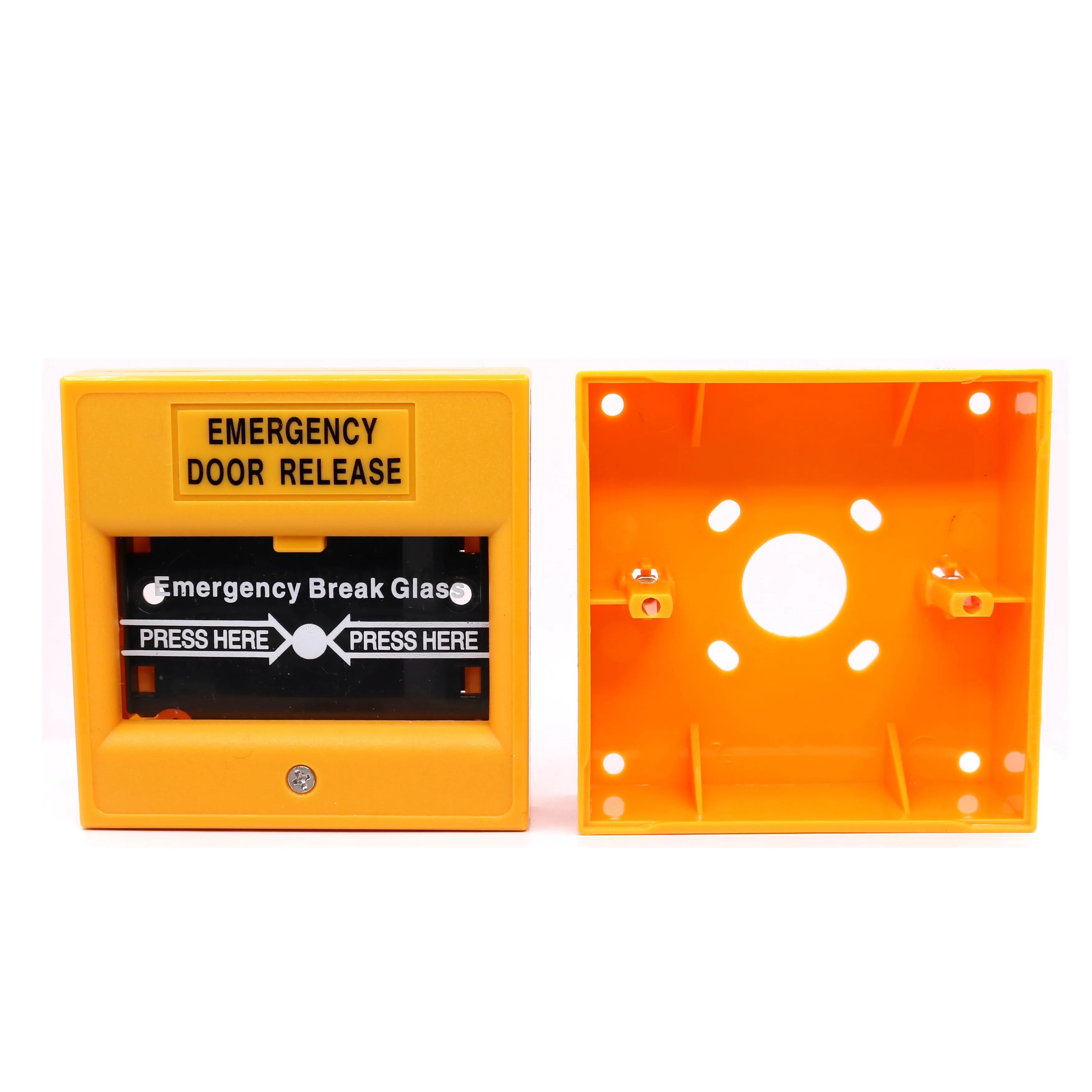Broken switch/glass break emergency glass buttons emergency exit door devices green red white yellow optional emergency alarm button