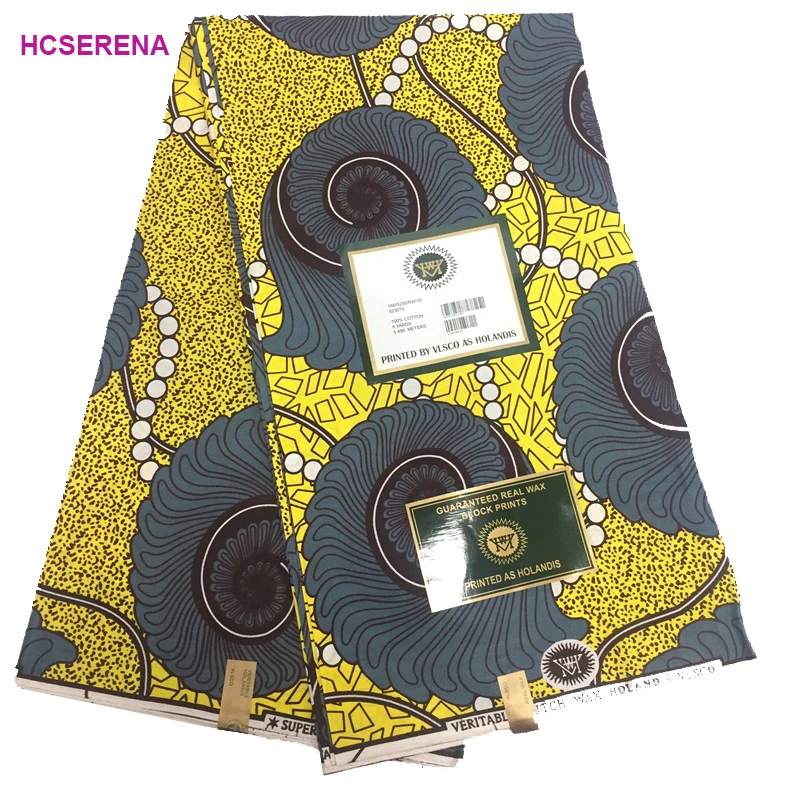 

6yards/lot 2018 African Guipure Wax Fabric .High Quality Nigerian ankara Amazing African style Wax Lace Fabric For Party dress.