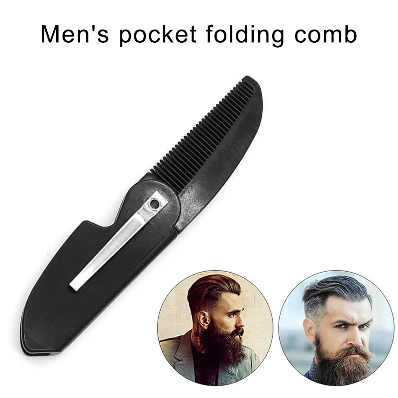 Hot-Sale-1-Pcs-Men-Folding-Pocket-Beard-Comb-Hair-Moustache-Styling-Comb