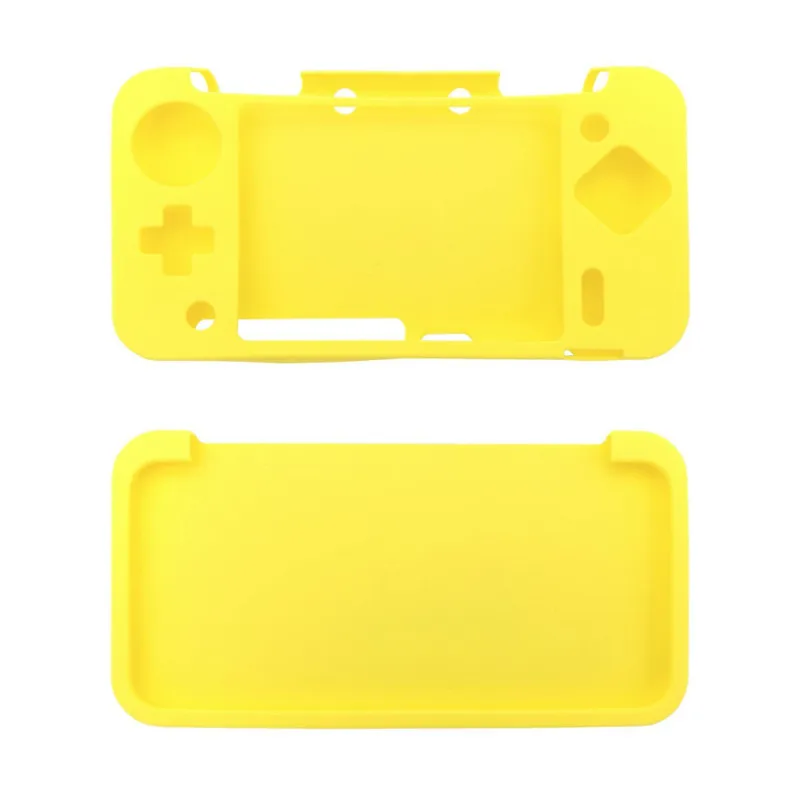 Jeebel NAND 2DS XL LL чехол игровой автомат силиконовый Полный Чехол резиновый корпус мягкий кожаный чехол ручка чехол