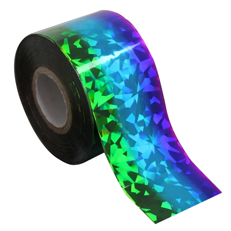 

Starry Sky Patterns Nail Transfer Foil Roll Rainbow Effect Universe Beauty Decal&Sticker Para Manicure Nail Art Slices DIY WY219