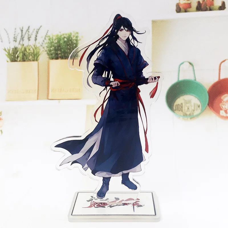 Mo Dao Zu Shi акриловые лицензионные игрушки для детей Wei Wuxian Lan Wangji модель Двухстороннее настольное украшение аниме вокруг игрушки