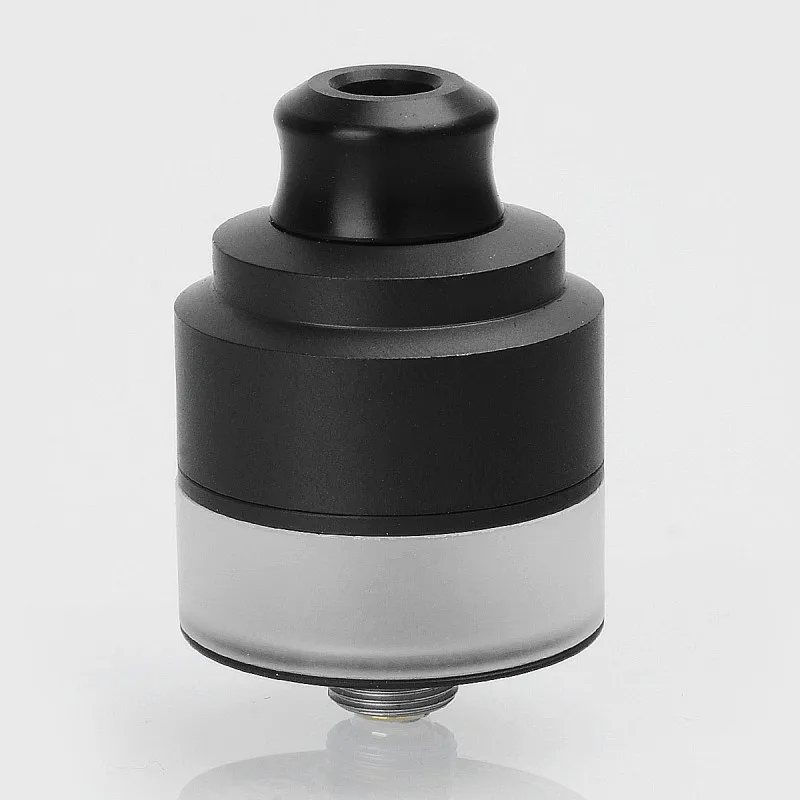 authentic-gas-mods-nixon-v15-rdta-rebuildable-dripping-tank-atomizer-w-bf-pin-black-stainless-steel-2ml-22mm-diameter