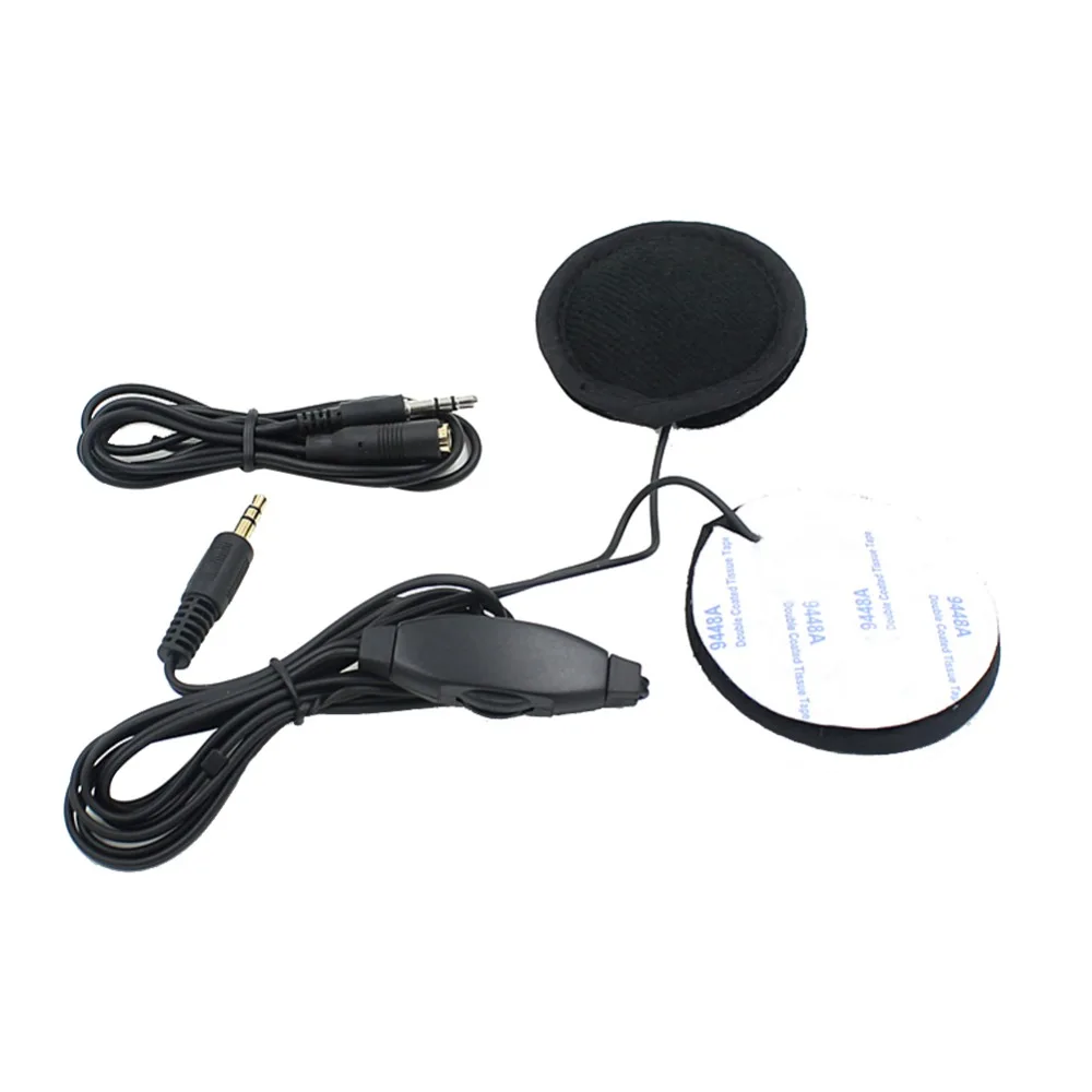  Motorrad Motorrad Helm Headset Lautsprecher 35mm jack Kopfhörer Kopfhörer Lautsprecher für Motorrad