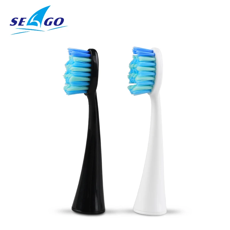 SEAGO электрическая Зубная щётка головки 2 шт./компл. электрическая зубная щетка запасная щетка для S2 подходит Pro Здоровье/Advance Мощность/Triumph/чистый