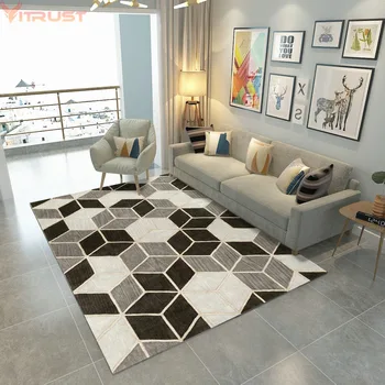 

Vintage Classic Geometric Carpets Living room Bedroom Bedside Home Nordic Persian Carpet Modern Area Rugs Coffee Tables Rugs
