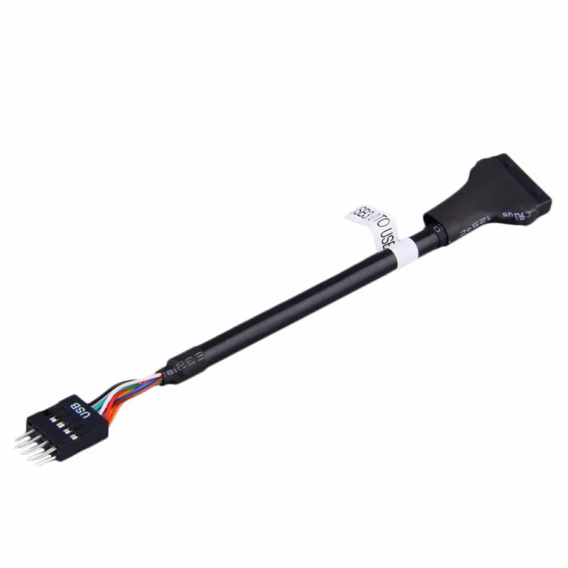 

Premium Quality 13CM Mainboard Motherboard USB 3.0 20 Pin to USB 2.0 9 Pin Housing Extension Adapter Cable For Desktop