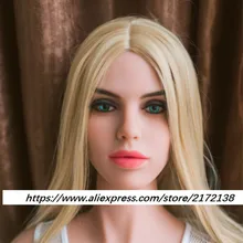 New Wmdoll Head robot doll head for full body Sex Doll for men White skin