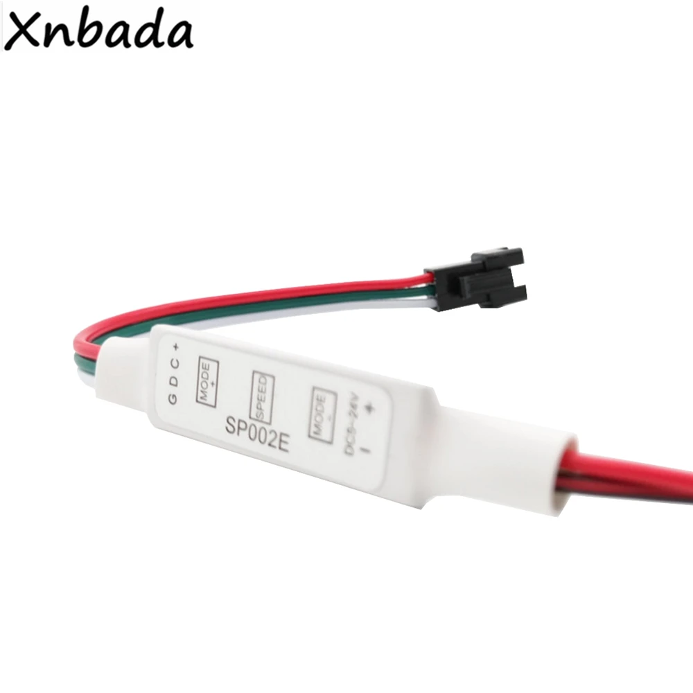 5 шт. SP002E 3 ключа WS2811 WS2812B контроллер светодиодной ленты 3Pin JST разъем DC5-24V