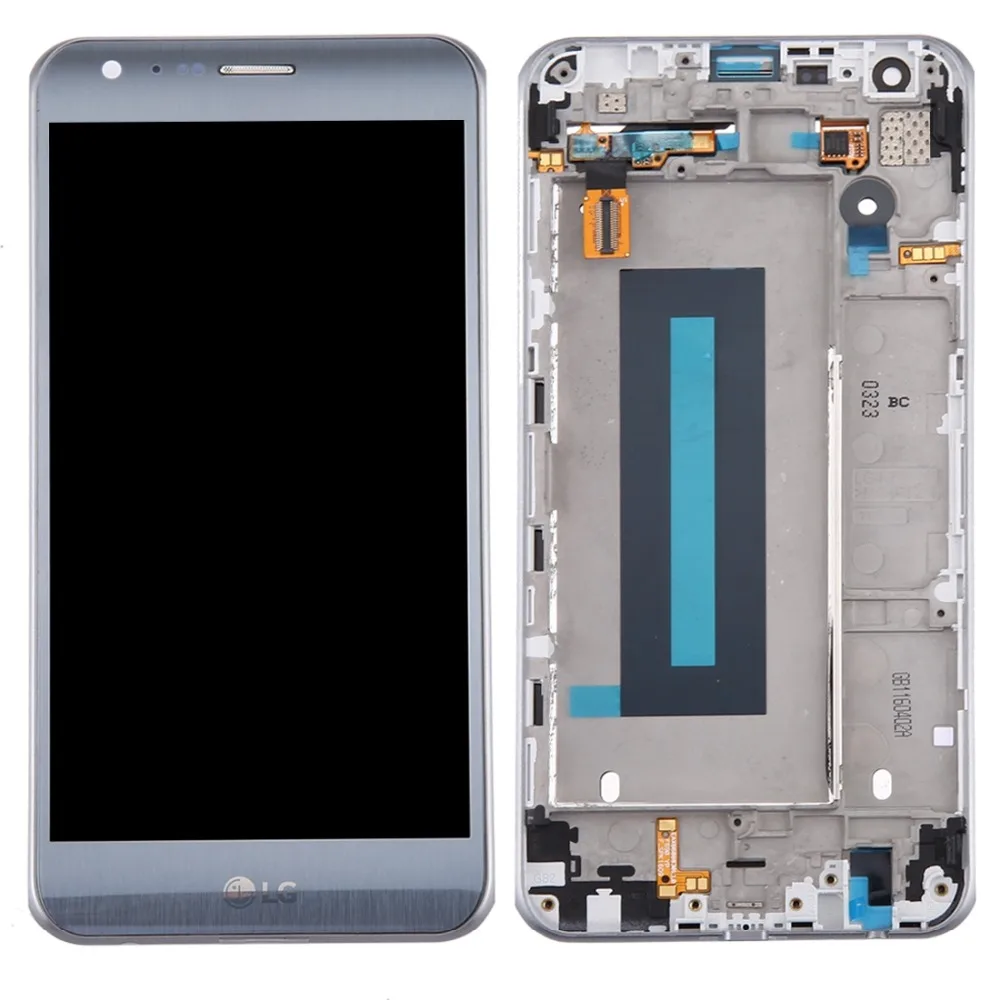 

H LCD Screen and Digitizer Full Assembly with Frame for LG X Cam / K580