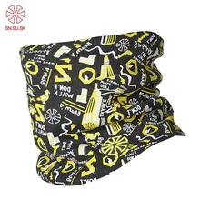 Осень зима мужской уличный спортивный двухслойный флис ветрозащитный Теплый для шеи лыжи велосипед петля шарф мужской трикотажная маска для лица