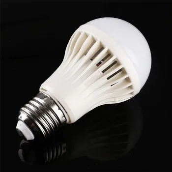

LED Lamp PIR Infrared Motion/Sound Sensor Control E27 5W Automatic Smart Sensor White Lampada LED Bulb light
