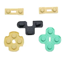 10 X проводящий резиновая контактной площадки кнопка D-pad для Sony ps2 контроллер