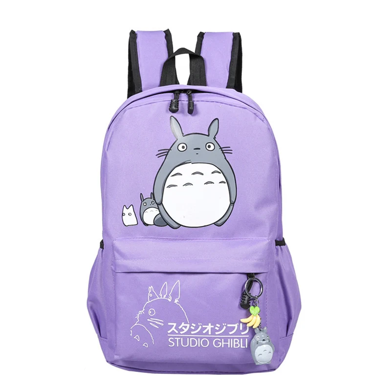Totoro Backpack Men Women Travel Softback Canvas Bags Mochila Girls Boys Teenagers School Space Notebook Female Bag BP0159 (3)