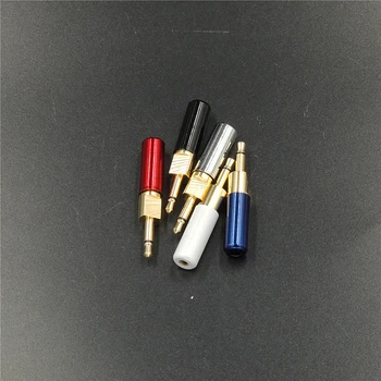 

4Pcs New Mini 2.8MM Hole 2.5mm Mono Jack Male Audio Plug Soldering Cable Adapter Connection Audio DIY Connectors