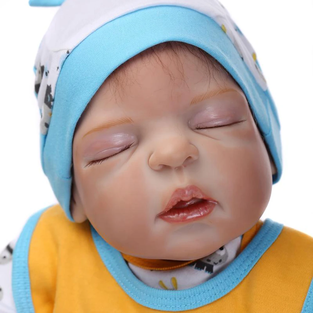 Модные красивые куклы Reborn реалистичные Мальчики 22 в полный силиконовый винил Reborn Bonecas для продажи Дети Рождественский подарок младенец Reborn Menino