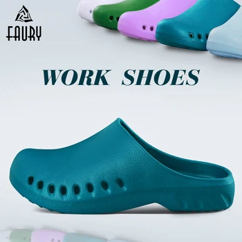 

Soft Medical Slippers Hospital Surgical Scrub Shoes Cleanroom Lab SPA Work Shoes Doctors Nurses Workwear Medical Accessories