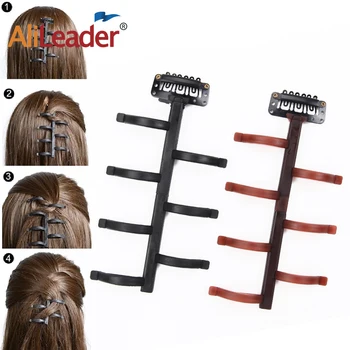 

Quick Magic French Twist Hair Braider Professional Styling Tools Chignon Hair Accessories Easy Hair Bun Maker Brown/ Black