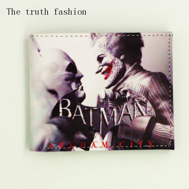 

new arrive zipper design joker batman zipper wallet pu cion purse the moive theme wallets the lord of the rings dollar price