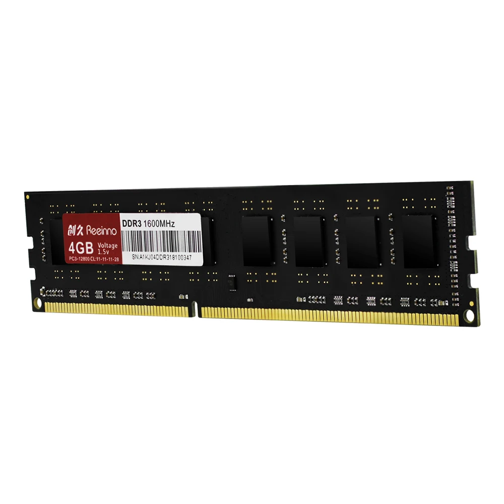 Reeinno оперативная память DDR3 4 ГБ/8 ГБ частота 1600 МГц 11 28 Тип интерфейса 240pin