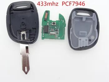 

Remote Key Keyless Fob 1 Button for Renault Twingo Clio Master KANGO PCF7946 Chip 433Mhz