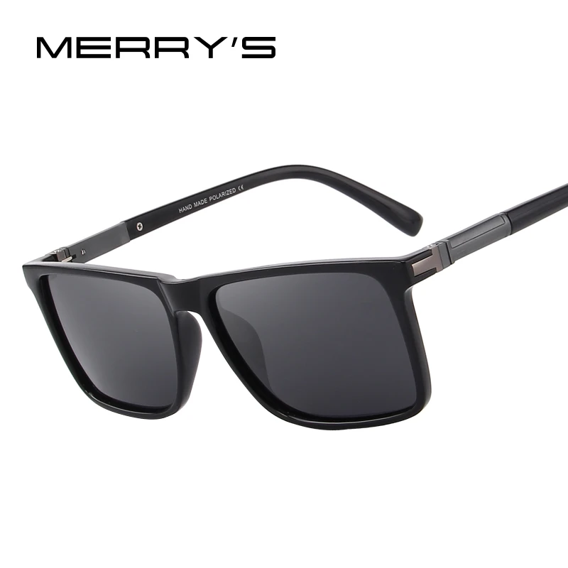 

MERRY'S DESIGN Men Polarized Rectangle Sunglasses 100% UV Protection S'8296
